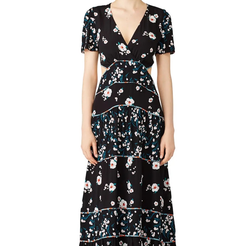 Ba&Sh long cut out dress